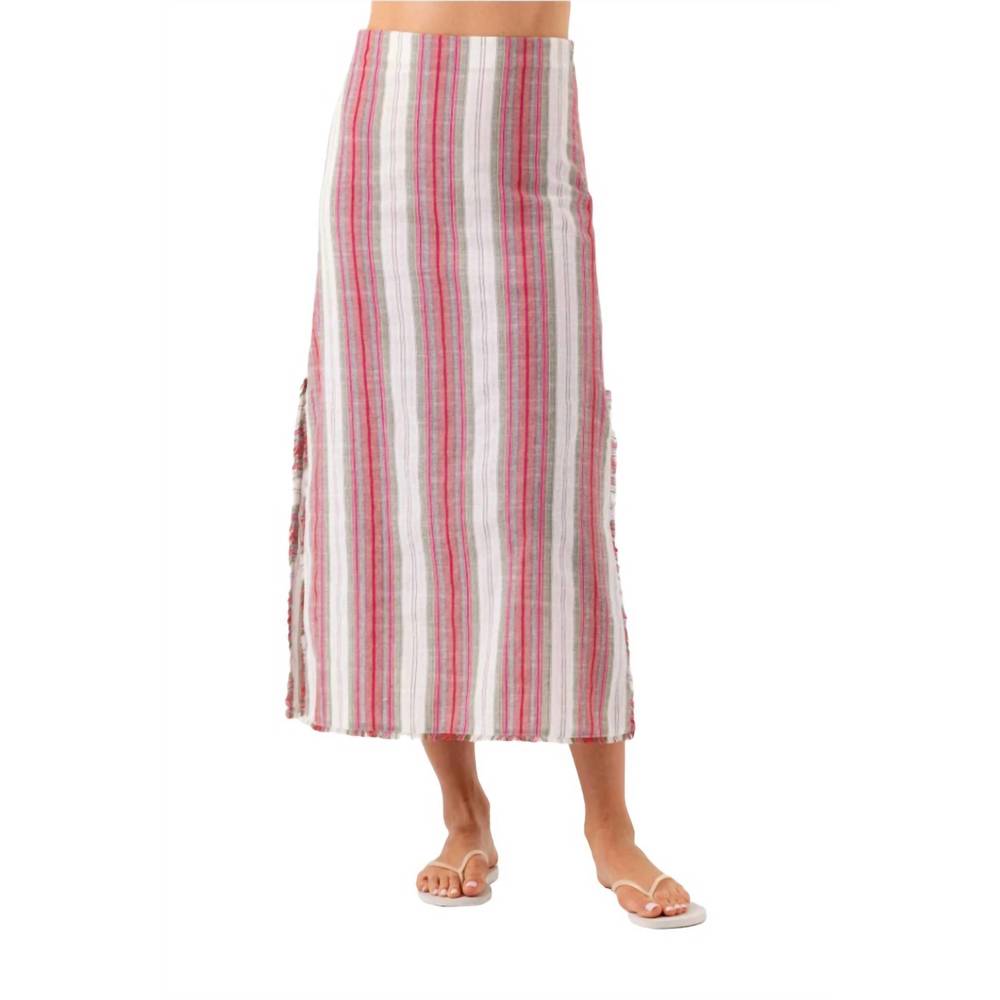 NEW SUNDAYS louie skirt in sunshade stripe